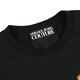 
VERSACE JEANS COUTURE Luxury Men's Clothing Versace Men's Clothing Men's Simple Round Neck T-shirt Short Sleeve 11979 Gift Black M