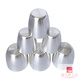 Labor ausgewählte Silber -Tiegel -Abdeckung mit hoher Reinheit von 99,99% rein temperaturresistentem Tiegel Crucible 30ml12358 Silber Crucible Crucible 30ml