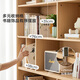 Lin's home floor-standing bookcase storage rack bookshelf integrated wall-mounted living room simple storage display cabinet UV2X