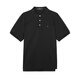 YOUNGOR short-sleeved polo shirt men's lapel shape-protective collar design cotton polyester fabric feels comfortable new polo shirt VSPC533113ACA black XL