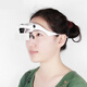 Aibodo head-mounted magnifying glass pore pulling blackhead acne eyelashes glasses beauty salon special lamp grafting eyelashes HD BST9892B2 battery model 2 lamp