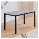 
CLCEY Customized Straight Foot Rock Slab Dining Table Bracket Marble Table Legs Ceramic Tiles Table Foot Simple Wooden Table Base Customized No Middle Beam Suitable for 14070 Table Top Straight Foot