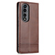 Ju Xiaozhi convient à Honor 70pro Mobile Phone Case Flip Leather Case Sdy-An00 Wallet Card Card Full-incrusion anti-Fall Soft Inner Case de protection Absorbe magnétiquement l'honneur 70pro / 70pro + universel [bleu]