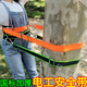 National standard thickened electrician's safety belt power belt climbing telephone pole outdoor tree anti-fall fence safety belt national standard electrician's belt_double hook black extended version