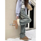 Cotton American Velvet verdickte Retro-Slim-Jeans für Frauen im Herbst und Winter lose hohe Taille, die gerade gelegentlich gelegentlich für Frauen 683-1 Retro Blau [hohe Qualität plus Samt 36,5] 2xL 130-140jin [Jin gleich 0,5 kg]