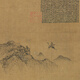
Yuanxia Yong Yellow Crane Tower Picture Ancient Landscape Scroll Famous Paintings Replica Antique Paintings Decorative Hanging Paintings Yuan Ni Zanjun Stone Ancient Rail 12134 50X66 cm (stained by spray paintings) Mounted milky white vertical scroll (Xuanxiu