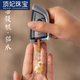 顶妃（DING FEI）炭烧猫爪菩提根汽车钥匙扣精致挂件平安挂坠手机链好运小礼物挂饰 【平安喜乐】樱花·小熊菩提钥匙A29-203
