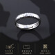 Old silversmith silver ring men's s999 pure silver hammer pattern ring men's simple live ring adjustable index finger ring men's silver ring 999 pure silver with certificate can be engraved
