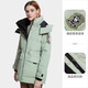 Veste de chameau extérieur vers le bas en milieu de longueur pour femmes épaissies de la femme épaissie du vent et des vêtements de travail à eau manteau chaud