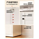 Armoire en acier chambre de fer art ménage iron métal armoire pour enfants simple moderne de grande capacité armoire de rangement 1476 mm de large armoire à trois portes en profondeur de 550 mm
