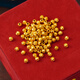 CEENIU Fat Donglai's same style 18k gold loose beads 18K gold accessories diy ancient pharaoh gold pumpkin small partition No. 1 18K gold partition beads (about 0.045 grams)