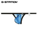G-STATION ultra-thin, silky and comfortable STC sexy men's thong, highly transparent, breathable, quick-drying, tight-fitting, small size, black M (Japanese size, small design)