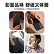 0 degrees suitable for Samsung Galaxy Z Fold6 mobile phone case MagSafe magnetic Kevlar fiber pattern protective case folding screen flip-type light luxury protective case protection lens Samsung Z Fold6-Black [magnetic charging] Kevlar mobile phone case
