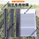 Black and white film, silver and black two-color mulch film, thickened orchard vegetable greenhouse, reflective and moisturizing covering, weed removal film, sun protection 1.8 meters wide x 251 meters x 2 silk 20Jin Jin equals 0.5kg Weight