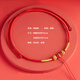 Mengkeduo baby gold lock braided rope one-year-old gift longevity lock lanyard children's handmade collar red rope baby 100-day necklace gold lock lanyard happy style