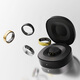 Ringconn Gen 2 Smart Ring Sport Herzfrequenz Blut Sauerstoff Gesunde Schlaf Atemüberwachung wasserdichtes Ring Frosted Schwarz Nr. 11