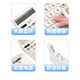 Comix Dual Power Desktop Office Calculator 12-Bit großer Bildschirm Desktop Computer Office Stationery Supplies TMC-837 Orange White