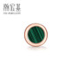 Chao Acer Malachite 18K Gold Earrings Women's Earrings Birthday Gift Malachite Green EEK34800005 Single Style