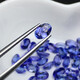 Fat Dong Lai quality tanzanite loose stone oval ring facet gem inlaid ring pendant earrings 4* oval 4*6mm about single price