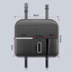 Shantou Lincun es adecuado para BMW Serie 3 Series 5 Series 67 Serie 13567 CAR Multi-Función Box de almacenamiento Suministros de interiores Calidad de almacenamiento negro de un par + Trash CAN Dos en uno
