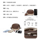 Scarecrow Bag Women's Bag 2025 New Contrast Color Fashion Shoulder Bag Commuter Crossbody Bag Birthday 520 Gifts for Girlfriend Dan Qiao Ke with White-Cowhide Leather (A)