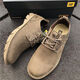 
Caterpillar Carter CAT men's shoes low top Martin boots cow leather work shoes men's spring and summer new casual shoes brown 43