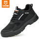 Chaussures de protection du travail de Weierdun Summer Houstable Anti-Odor Steel Head Anti-Smash Anti-Puncture Lightweight and Safety Work Functional Chores 0287T 42