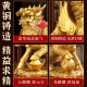 
Binyue brass kilin ornaments a pair of male and female copper kilin small living room entrance office desk opening housewarming gift