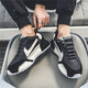 MVPBOY running shoes men's new spring versatile casual sports shoes men's bottom bag dad's shoes breathable mesh shoes men's shoes Sunshine C681 black 42