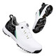 
Golf shoes with cabinet men and women same style shoes breathable automatic rotating lace-up casual shoes couples fixed 888A-white nailed 36