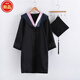 Xue Che Bachelor's Uniform, Master's Uniform, Doctoral Uniform, Tutor Uniform, Undergraduate Adult Degree Uniform, Draped Cloth Shawl Top Hat, Bachelor's Uniform, Liberal Arts Pink S (Clothes + Hat + Tassels + Draped Cloth) Set