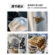 谦集（QIANJI） 白色T恤男夏季新款高端潮流印花t恤美式轻奢新疆棉舒适短袖T恤衫 白色 【JSW9906白色】 L 适合109-123斤穿