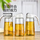 Jingdong Logistics Distribution Oil Kettle Automatic Opening and Closing Oil Bottle Kitchen Glass Oil Jar Vinegar Kettle Soy Sauce Bottle Leak-proof Automatic Opening and Closing Oil Bottle 1 piece 630ml