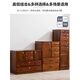 
Diliang chest of cabinets solid wood chest of cabinets for household simple modern bedroom storage cabinet with lock drawer cabinets living room seven-door storage cabinets solid wood cabinets 37*28*40.5cm]LS-12014