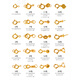 Yuyao 18k gold spring buckle head accessories pearl necklace bracelet DIY material joint connection buckle rope buckle rice beads No. 4 4.5mm closed spring buckle + 1 thick closed ring