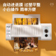 得力塑封机 家用照片 时尚过塑机 照片过胶机照片塑封机 A3/A4 无极调温 冷热双用 3892