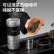 ENO纯钛保温杯男女高颜值咖啡杯新款大容量泡茶水杯子生日礼品定制 皓月银【纯钛】礼盒装 500ml