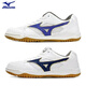 美津浓（MIZUNO）女士Mizuno School Indor 轻便耐磨透气室内综合训练运动鞋 29KV13062白色/红色 38 240