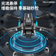 S17三摄像头无人机高清专业航拍 四轴飞行器遥控直升飞机玩具 S17黑色双摄2电池