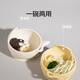 KUNPIMOOK 3-6 year old children's bowl baby supplementary food bowl baby full silicone anti-fall tableware portable suction cup type outing bowl milk yellow