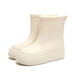 Zhiyunyan winter warmth and women's rain boots fashionable rain boots for women with outer wear plush waterproof shoes anti-ski boots for women Main picture model 36 size 37