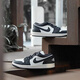 Nike Nike Women's Shoes New Sports Chaussures Air Jordan 1 Low AJ1 Top Casual Board Shoes Retro Basketball Chaussures FB9893-101 Panda noir et blanc 36