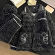 
Pameiqi Pameiqi pajamas men's winter cotton three-layer thickened flannel warm super thick cotton jacket set home clothing 9903 XL code (171-178cm 130-155Jin [Jin equals 0.5 kg])