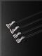 Modal 0.5 cm transparent shoulder strap underwear invisible strap with thin shoulder straps exposed with anti-slip and traceless bra straps with small hook accessories. The small hook has been upgraded with T-buckle and more stable.