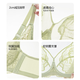 Sugar bra for women, thin style, large breasts, small and large size, fat mm, push up, hold up the secondary breasts, support to prevent sagging, ultra-thin lace bra, tender grass green C85