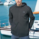 Under Armour official top men 2025 summer new sportswear fitness training suit comfortable breathable woven hooded jacket 1376795-001/lightweight dry/slim fit style M 170/92A