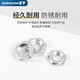 XMSJ304不锈钢外六角薄螺母GB6172薄型金属扁螺帽M2M5M6M8M10M20-M39 M2100个