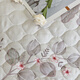 Antarctic bedding full cotton thickened bed skirt four-piece set Twill quilt cover pure cotton clamped bed skirt quilt cover bedding set Cotton clamped set - 1.8m bed skirt four-piece set [Quiet cover 200x230]