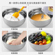 Newair deepened splash-proof egg beater baking special tool household and basin cake mixing whipped cream bowl stainless steel