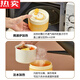 Qualität Keramik Inner Liner Isolierung Lunchkinokinterangehöriger können den Bento-Box tragbaren Reis, cremefarben gelb 3-layer 12050+ TABELWARE + Isolationsbeutel mikrowellen